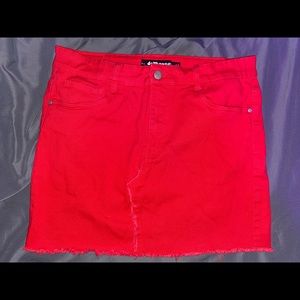 Dollhouse Red Skirt